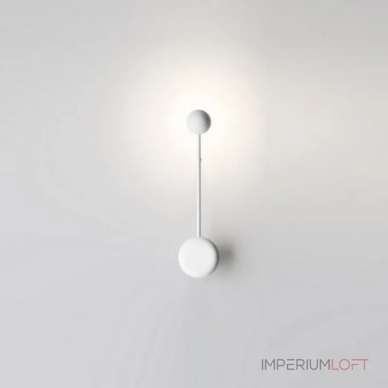Бра Pin Wall Light C Black от ImperiumLoft