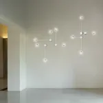 Бра Pin Wall Light A Black от ImperiumLoft