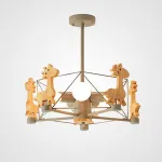 Люстра на штанге GIRAFFE Star Green