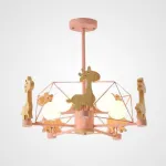 Люстра на штанге GIRAFFE Star Green