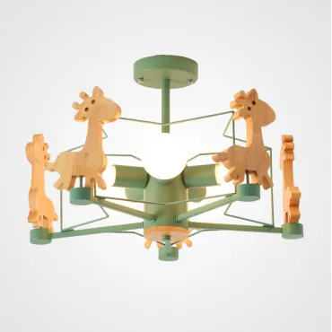 Люстра на штанге GIRAFFE Star Green