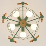 Люстра на штанге GIRAFFE Star Green