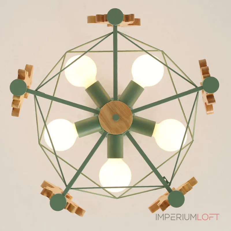 Люстра на штанге GIRAFFE Star Green Люстра на штанге GIRAFFE Star Green