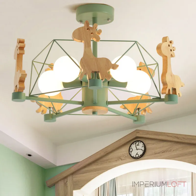 Люстра на штанге GIRAFFE Star Green Люстра на штанге GIRAFFE Star Green