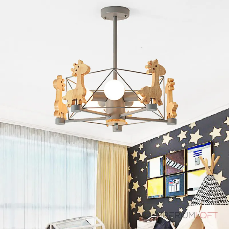 Люстра на штанге GIRAFFE Star Green Люстра на штанге GIRAFFE Star Green