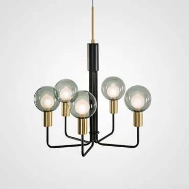 Подвесная люстра PEARL  L5 Grey