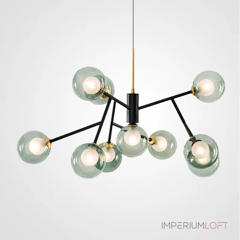 Подвесная люстра PEARL L5 Grey от ImperiumLoft Подвесная люстра PEARL L5 Grey от ImperiumLoft