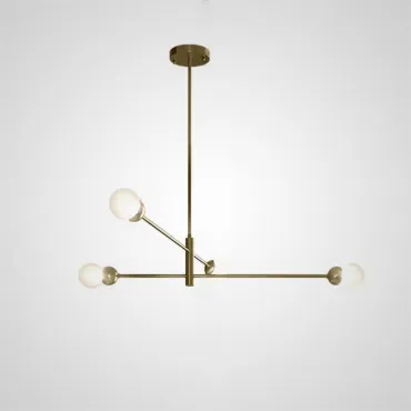 Люстра на штанге SALME L4 Gold