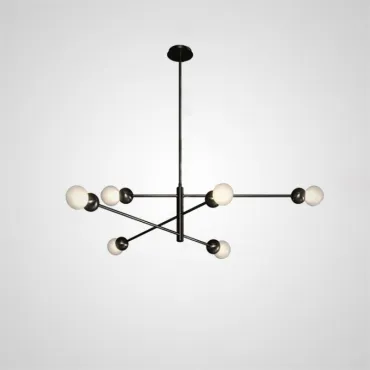 Люстра на штанге SALME L6 A Black