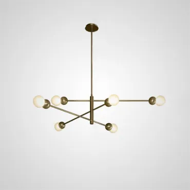 Люстра на штанге SALME L6 A Gold