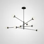 Люстра на штанге SALME L8 B Gold