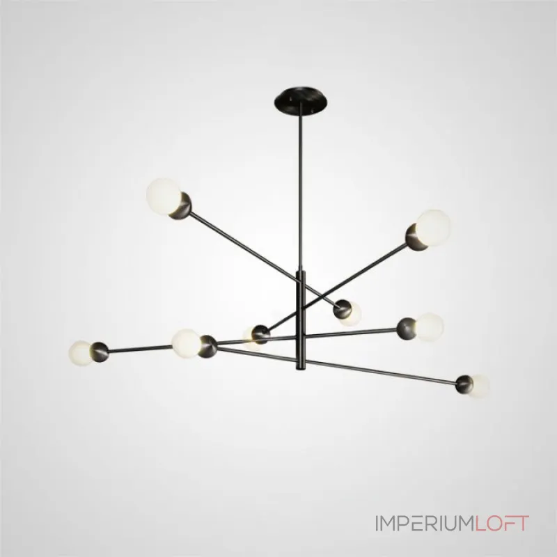 Люстра на штанге SALME L8 B Gold