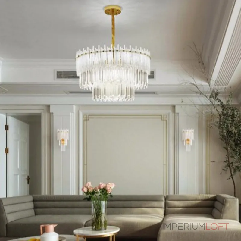 Подвесная люстра Murano Glass ICE Chandelier D60 Подвесная люстра Murano Glass ICE Chandelier D60