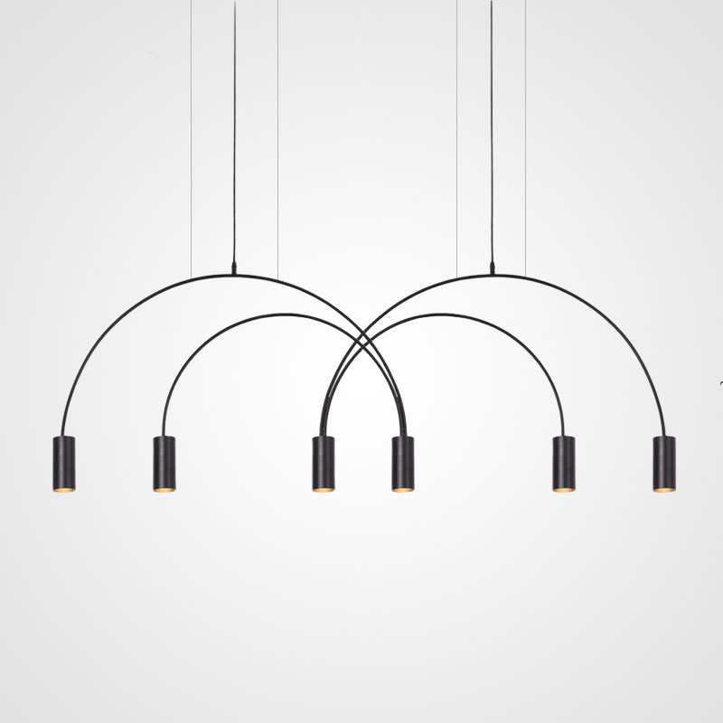 Подвесной светильник ARC 3 Black от ImperiumLoft