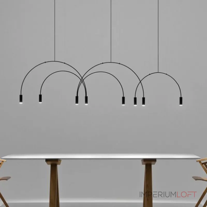 Подвесной светильник ARC 3 Black от ImperiumLoft