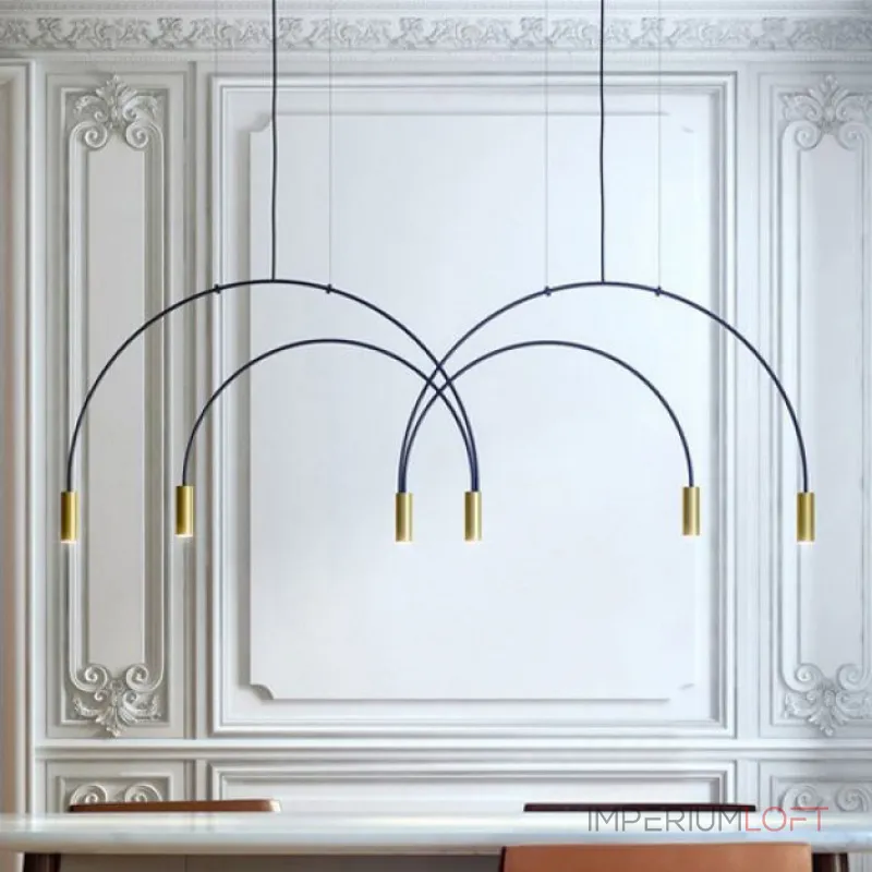Подвесной светильник ARC 4 Gold от ImperiumLoft