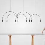 Подвесной светильник ARC 4 Gold от ImperiumLoft