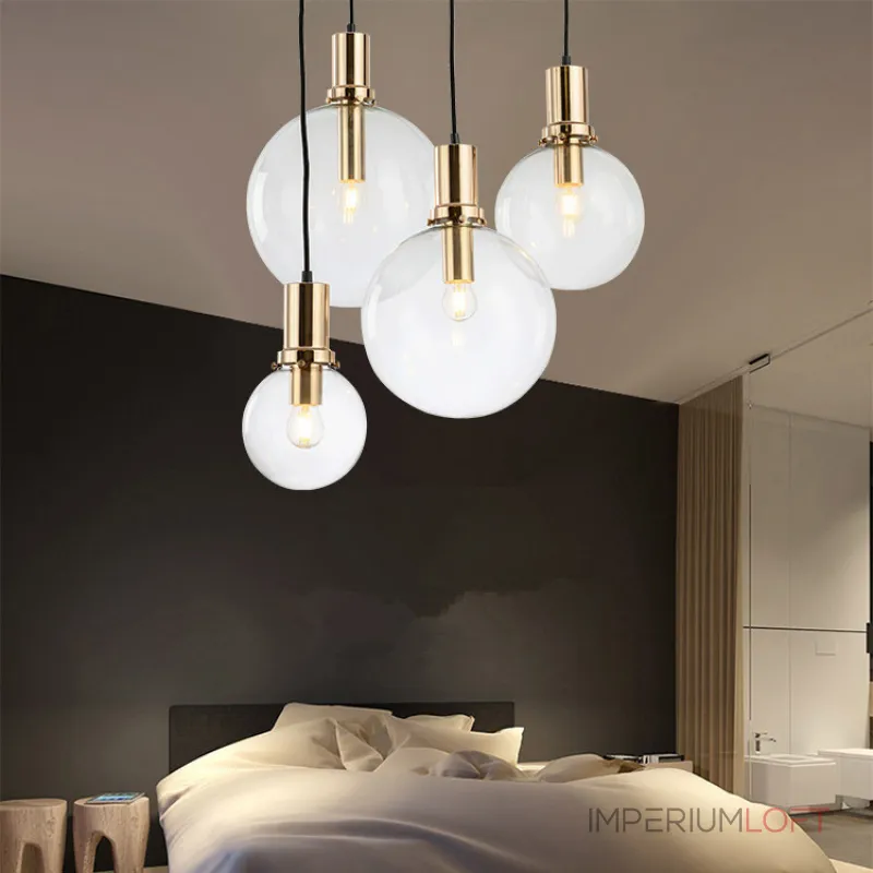 Подвесной светильник PENBALL D25 Gold от ImperiumLoft