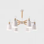 Люстра на штанге VARDA 6 lamps WH от ImperiumLoft