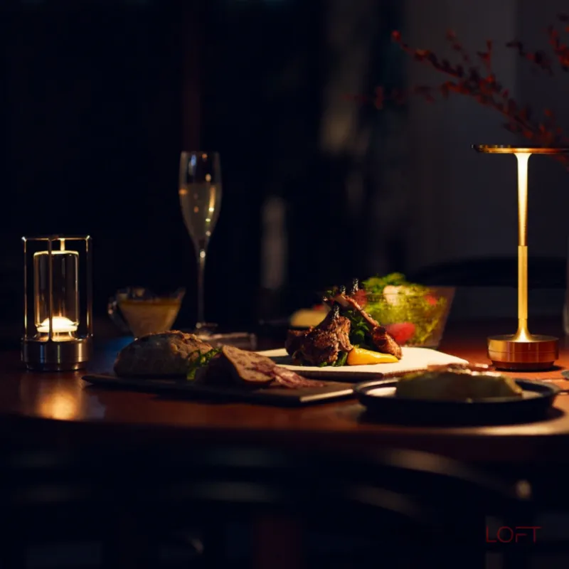 Настольная лампа Freedom Gold от ImperiumLoft