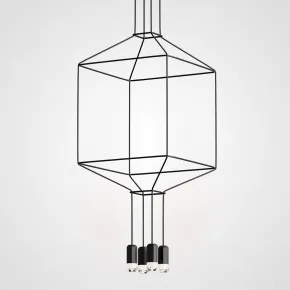 Подвесной светильник Via Wireflow polyhedral 0311 Pendan Light