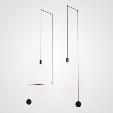 Подвесной светильник VIA Wireflow polyhedral 0347 Free-Form pendant lamp