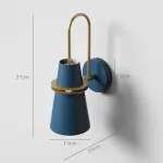 НАСТЕННЫЙ СВЕТИЛЬНИК БРА REINAR WALL Синий от ImperiumLoft