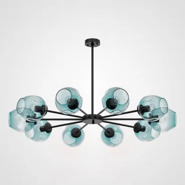 Люстра на штанге MARINE B 10 Black/Blue