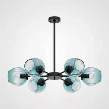 Люстра на штанге MARINE B 6 Black/Blue