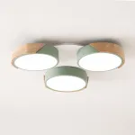 Потолочная люстра CLIP 3 Зеленый