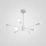 Люстра на штанге MILTON 8 Белый