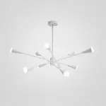 Люстра на штанге MILTON 10 Белый