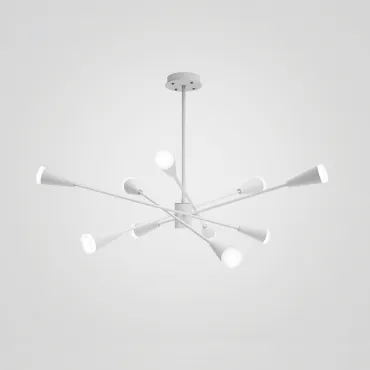 Люстра на штанге MILTON 10 Белый