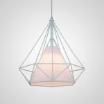 Подвесной светильник The Diamond Chandelier Kevin Reilly 1 D37 Белый от ImperiumLoft