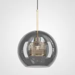 Подвесной светильник CATCH SMOKY D24 от ImperiumLoft