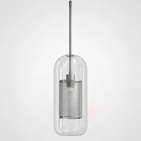 Подвесной светильник CATCH F cylinder silver D15