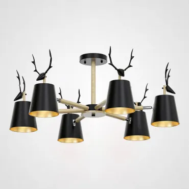Потолочная люстра DEER B6 Black Потолочная люстра DEER B6 Black