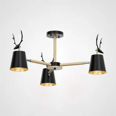 Потолочная люстра DEER B3 Black Потолочная люстра DEER B3 Black