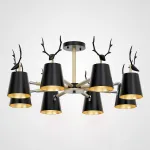 Потолочная люстра DEER B8 Black