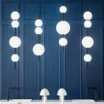 Подвесной светильник White beads Pendant D50 от ImperiumLoft