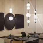 Подвесной светильник White beads Pendant D50 от ImperiumLoft