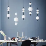 Подвесной светильник White beads Pendant D50 от ImperiumLoft