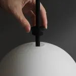 Подвесной светильник White beads Pendant D50 от ImperiumLoft