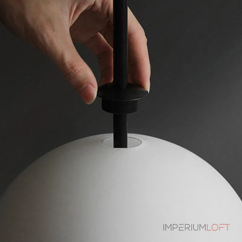 Подвесной светильник White beads Pendant D50 от ImperiumLoft