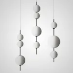 Подвесной светильник White beads Pendant D50 от ImperiumLoft