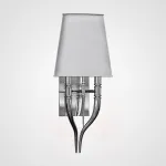 Настенный светильник Crystal Light Brunilde Ipe Cavalli H52 Silver/Gray от ImperiumLoft