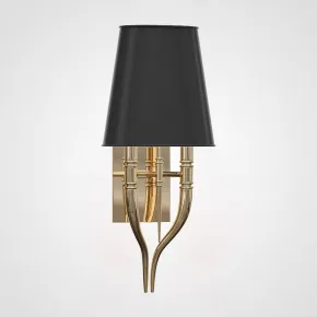 Настенный светильник Crystal Light Brunilde Ipe Cavalli H52 Gold/Black Настенный светильник Crystal Light Brunilde Ipe Cavalli H52 Gold/Black