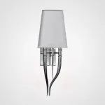 Настенный светильник Crystal Light Brunilde Ipe Cavalli H72 Silver/Gray от ImperiumLoft