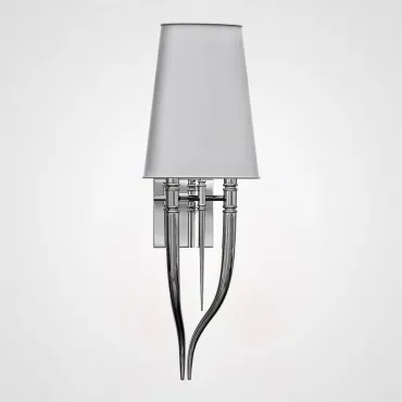 Настенный светильник Crystal Light Brunilde Ipe Cavalli H92 Silver/Gray