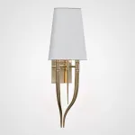 Настенный светильник Crystal Light Brunilde Ipe Cavalli H92 Gold/White от ImperiumLoft